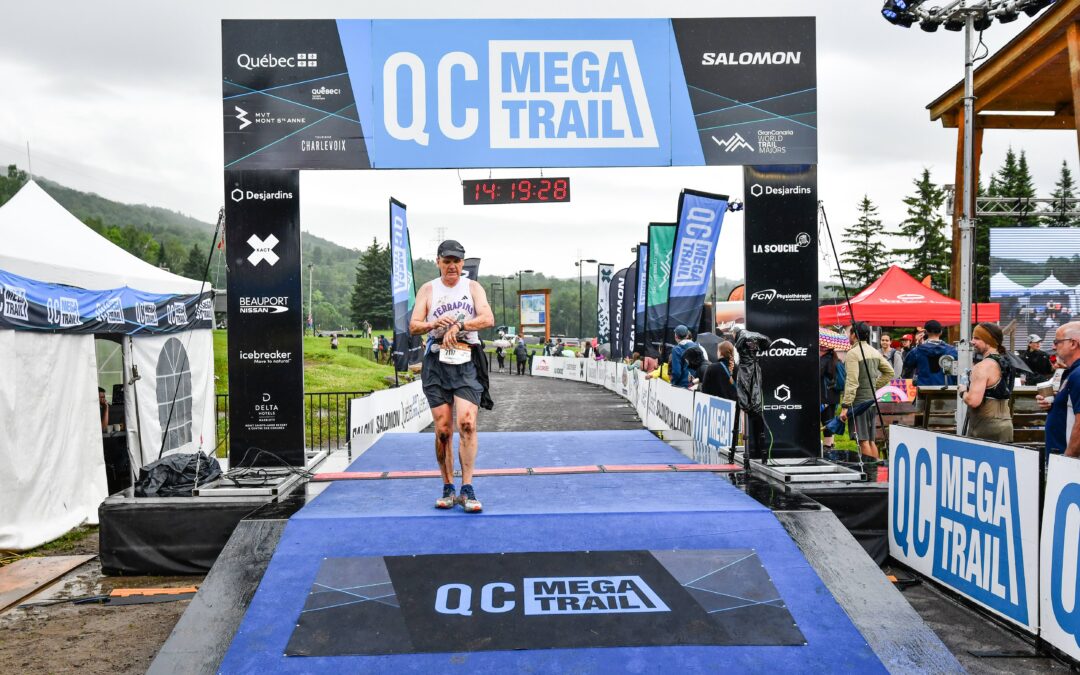 A Terrapin at QMT 10 (Quebec Mega Trail – 10 km)!
