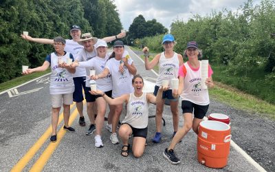 Les Terrapins participent pleinement au Demi‑marathon des Vignobles